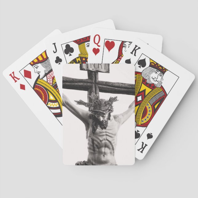 JESUS CHRIST  POKER CARDS (Back)