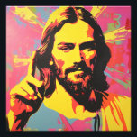 Jesus Christ Pop Art Religion Photo Print<br><div class="desc">If you like religious designs,  this one will be perfect for you. It shows Jesus Christ.</div>