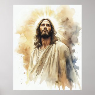 Jesus Christ Portrait Poster