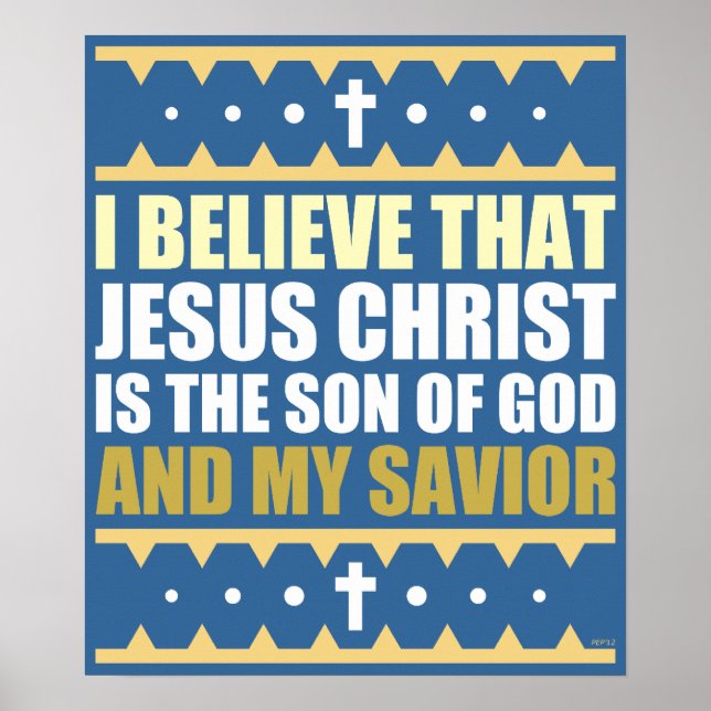 Jesus Christ Poster (Front)
