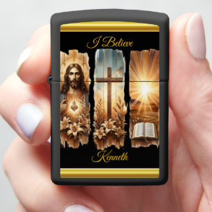 Jesus Christ Radiant Devotion Christian Zippo Lighter