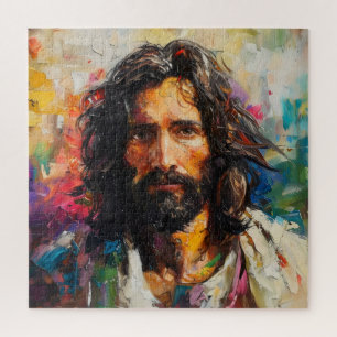 Jesus Christ Religion Color Jigsaw Puzzle