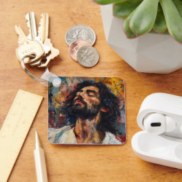Jesus Christ Religion Keychain