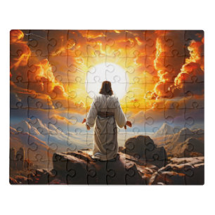 Jesus Christ resurrection Jigsaw Puzzle