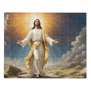 Jesus Christ resurrection Jigsaw Puzzle