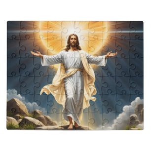 Jesus Christ resurrection Jigsaw Puzzle