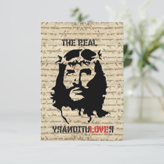 Jesus Christ revolutionary (Standing Front)