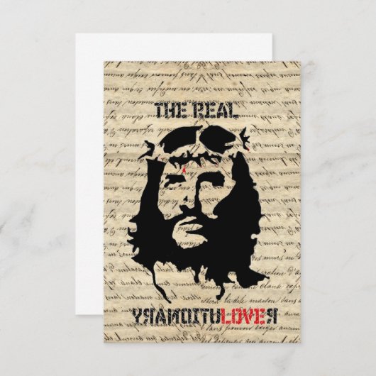 Jesus Christ revolutionary (Front/Back)
