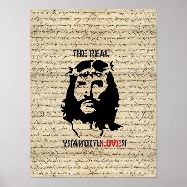 Jesus Christ revolutionary Poster (Front)
