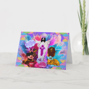 Jesus Christ Risen Savior Card