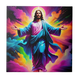 Jesus Christ’s Resurrection Ceramic Tile