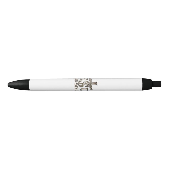 Jesus Christ Saved My Life Gift For Women Men Pen (Front)