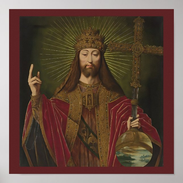 Jesus Christ Savior of the World Benson  Poster (Front)