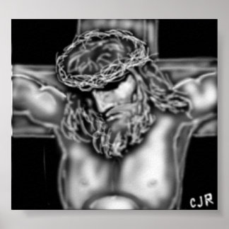 Jesus Christ Savior Poster