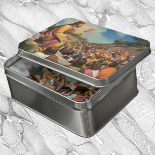 Jesus Christ Sermon on the Mount, Vintage Religion Jigsaw Puzzle