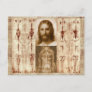 Jesus Christ Shroud of Turin Holy Face Postcard