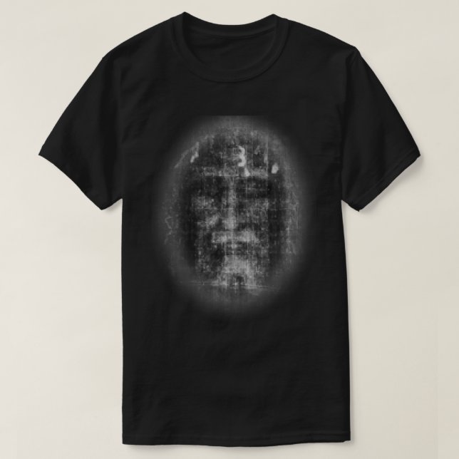 Jesus Christ Shroud of Turin  T-Shirt (Design Front)