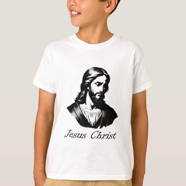 Jesus Christ Silhouette 1 T-Shirt (Front)