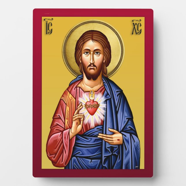 Jesus Christ son of God new Plaque (Front)