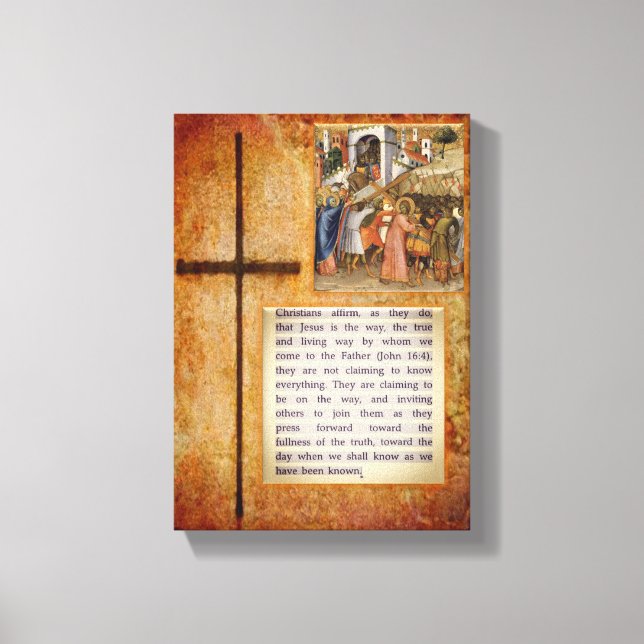 Jesus Christ Stretched Canvas Print Canvas (Front)