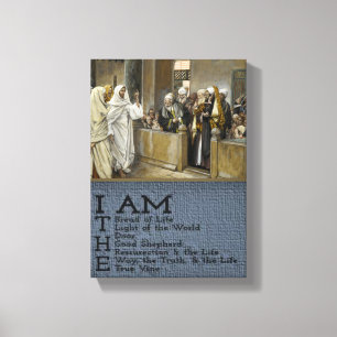 Jesus Christ Stretched Canvas Print Canvas