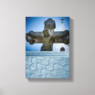 Jesus Christ Stretched Canvas Print Canvas