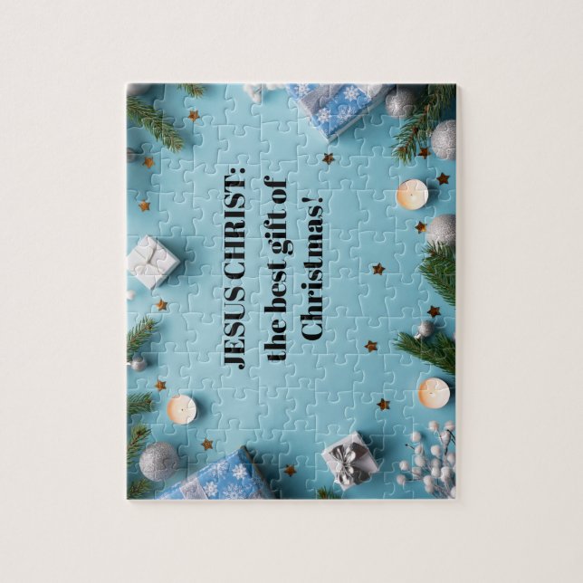Jesus Christ: the best gift of Christmas Jigsaw Puzzle (Vertical)