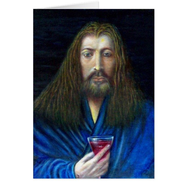 JESUS CHRIST,THE CHALICE CARDS (Front)