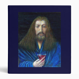 JESUS CHRIST, THE CHALICE IN EMMAUS BINDER