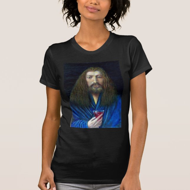 JESUS CHRIST, THE CHALICE IN EMMAUS T-Shirt (Front)