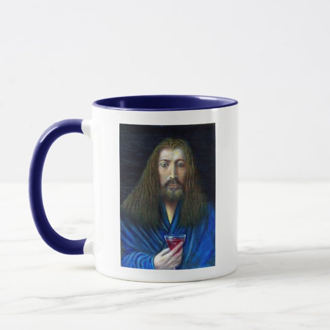 JESUS CHRIST,THE CHALICE MUG (Left)