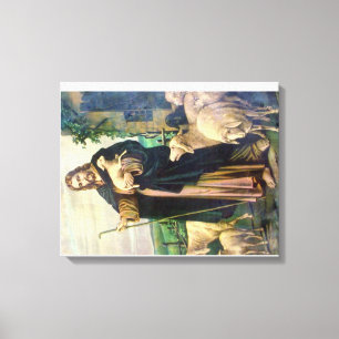 JESUS CHRIST THE GOOD SHEPHERD CANVAS PRINT
