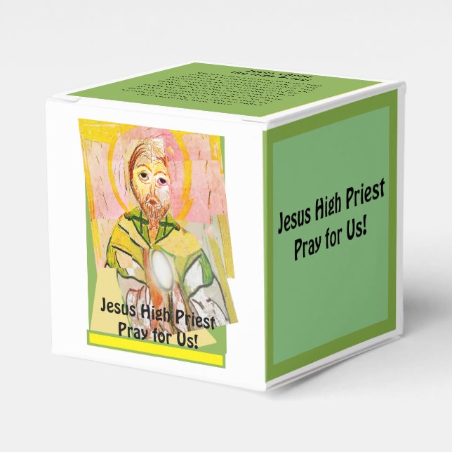 Jesus Christ the High Priest Favor Box (Front Side)