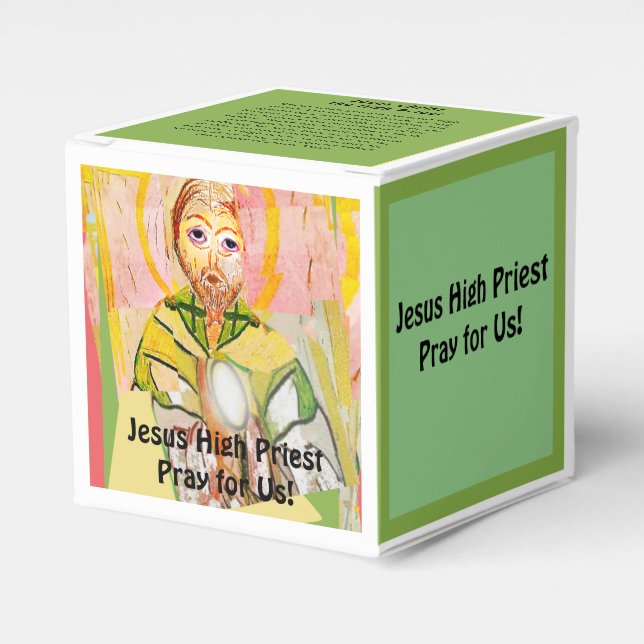 Jesus Christ the High Priest Favor Box (Front Side)