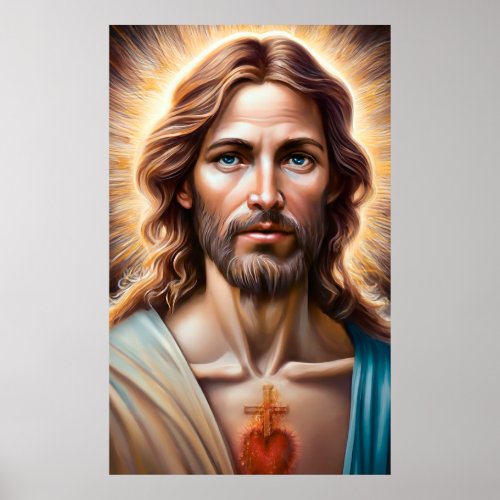 Jesus Christ the Prince of Peace Poster