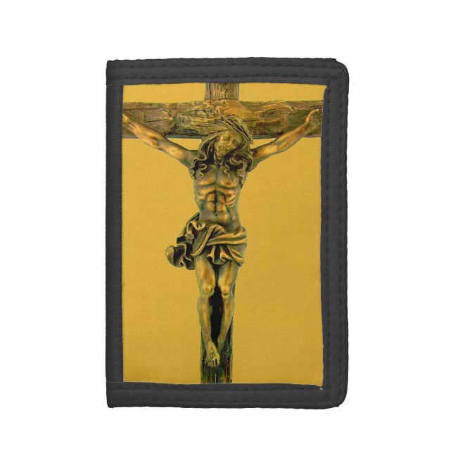 Jesus Christ the Saviour on the Cross Trifold Wallet (Front Vertical)