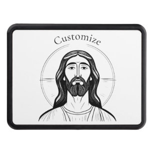 Jesus Christ Thunder_Cove Hitch Cover