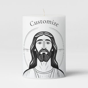 Jesus Christ Thunder_Cove Pillar Candle