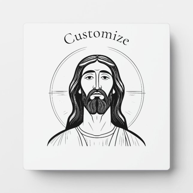 Jesus Christ Thunder_Cove Plaque (Front)