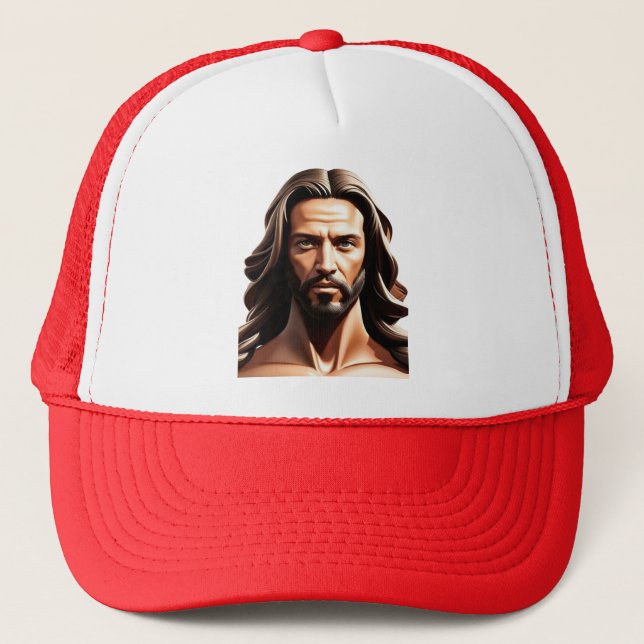 Jesus Christ Trucker Hat (Front)