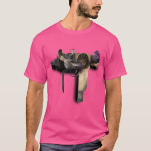 Jesus Christ Uzi Rose Dove Flower Of Life T-Shirt