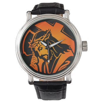 Jesus Christ Watch by agiftfromgod at Zazzle