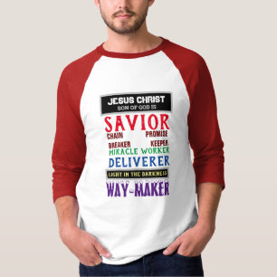 JESUS CHRIST WAY MAKER CHRISTIAN T-Shirt