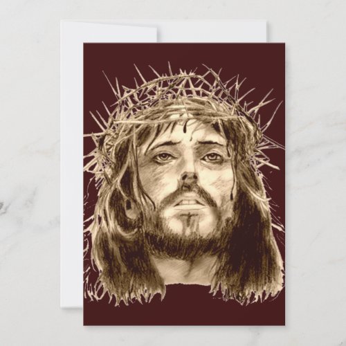 Jesus Christ with a Crown of Thorns