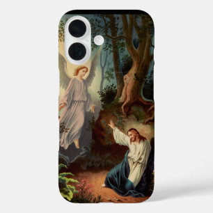 Jesus Christ with angel  iPhone 16 Case