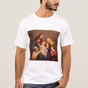 Jesus Christ with Children Premium Fine Art T-Shirt