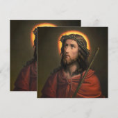 Jesus Christ with Crown of Thorns (Front/Back)