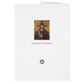 Jesus Christ with Holy Spirit Flame Mosaic (Back)