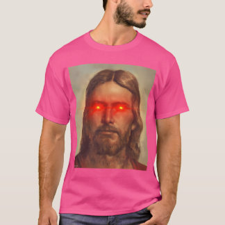 Jesus Christ With Red Eyes T-Shirt