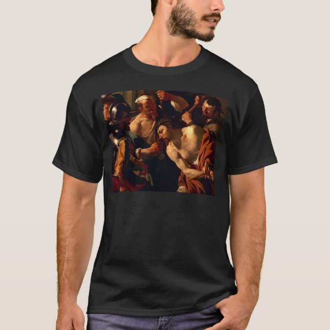 Jesus Christ with the Crown of Thorns T-Shirt (Front)